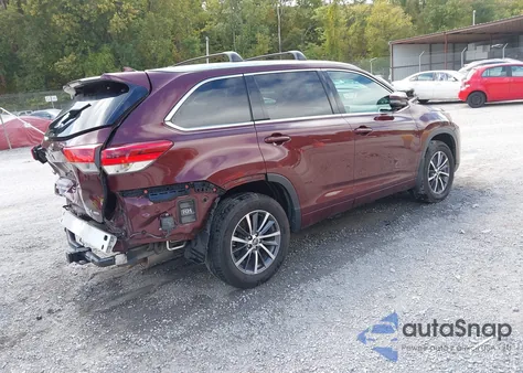 2017 Toyota Highlander Xle из США, поврежденный, VIN 5TDJZRFH7HS421587